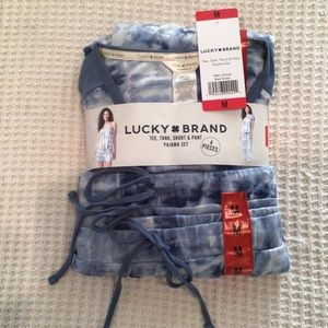 Lucky Brand Ladies 4 piece Pajama set